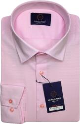 Massaro Elegáns férfi ing finom, strukturált mintával, lycra hozzáadásával