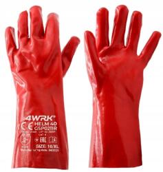 4WRK Pvc munkakesztyű hosszú 40cm 4WRK G-helm 40 R méret 10 XL 1pár (G-HELM 40 GSP0211R)