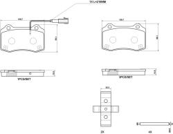 BREMBO set placute frana, frana disc BREMBO PRIME LINE P 48 006 (P 48 006)