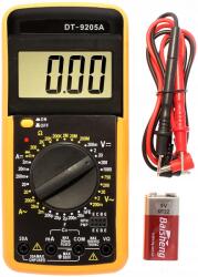 Verk Group Digitális mérőműszer DT9205A multiméter gumi ház (DT-9205A)
