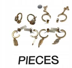 Pieces Pcbnie 4-Pack Earrings Női fülbevaló (17127948)