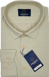 Massaro Elegáns, klasszikus bézs férfi ing Premium Regular-fit szabással