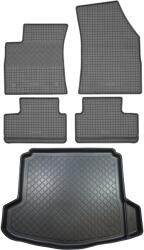Max-Dywanik Renault Megane GrandCoupe IV Sedan 2017-től Szett Autószönyegek csomagtartó