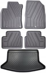 Max-Dywanik Hyundai i30 III (pd) Hatchback 5D 2017-től Szett Autószönyegek csomagtartó