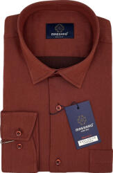 Massaro Narancssárga férfi ing gabardinból, vastagabb pamut elasztánnal MS041828