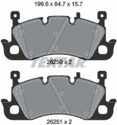 TEXTAR set placute frana, frana disc TEXTAR Q+ 2625001 (2625001)