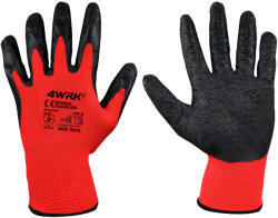 4WRK Latex bevonatú munkakesztyű 4WRK Shamal Rb méret 11 XXL 1 pár (RĘKAWICE ROBOCZE LATEKSOWE SHAMAL)