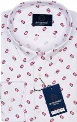 Massaro Nagy méretű elegáns fehér Prémium férfi ing lycra Regular-fit - allegro - 10 245 Ft