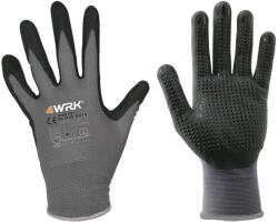 4WRK Nitril bevonatú kesztyű 4WRK Shield Active Dots Sb méret 9 L 1pár (SHIELD ACTIVE DOTS)