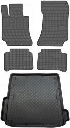 Max-Dywanik Mercedes E-osztály W212 Sedan 2009-10.2016-től Szett Autószönyegek csomagtartó