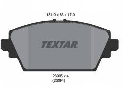 Textar Fékbetét készlet, tárcsafék Textar 2309501