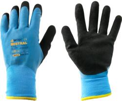 4WRK Latex bevonatú bélelt kesztyű 4WRK Mistral Bl méret 9 L 1pár (MISTRAL BLBLB)