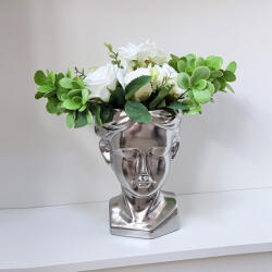 Aranjamente florale - Vaza Venus Wanted Power, silver fara aranjament