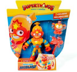 Magic Box Toys Set 2 figurine, Superthings, Kazoom Power Mission Kids, Airblast si Hullaballoon Figurina