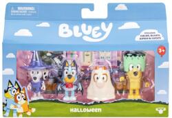 Bluey Set de joaca cu 4 figurine, Bluey, Halloween Figurina