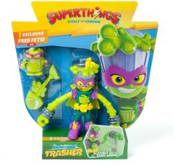 Magic Box Toys Set 2 figurine, Superthings, Kazoom Power Mission Kids, Trasher si Fred Fetid Figurina