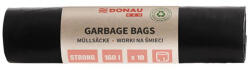 Donau Szemeteszsák, extra erős, 160 l, 10 db, 70 , DONAU "Eco", fekete (22021442-05) - nyomtassingyen