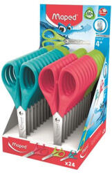 Maped Olló display, iskolai, 13 cm, MAPED "Essentials Pulse", vegyes színek (464212) - nyomtassingyen