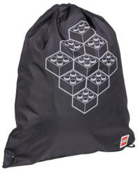 LEGO® Tornazsák, LEGO "Bricks", fekete-mintás (10034-2511) - nyomtassingyen