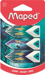 Maped Radír, MAPED "Dragon Pyramid sárkány ", 3 darab (119524) - nyomtassingyen