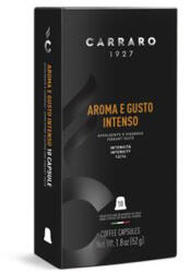 Nespresso Kávékapszula, Nespresso® kompatibilis, 10 db, CARRARO "Aroma E Gusto Intenso (CAR043) - nyomtassingyen