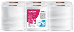 Sovio Toalettpapír, 2 rétegű, 124, 8 m, 18 cm átmérő, SOVIO (PP20915) - nyomtassingyen