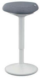 Leitz Állószék, billenő, ergonomikus, LEITZ "Ergo Active", világosszürke (65450085) - nyomtassingyen