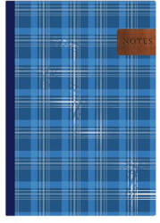 TopTimer Jegyzetfüzet, A5, vonalas, 96 lap, TOPTIMER "Notes", kék skótkockás (26C167N-003) - nyomtassingyen