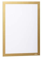 Durable Infokeret, A4, öntapadó háttal, DURABLE "DURAFRAME®", arany (487230) - nyomtassingyen