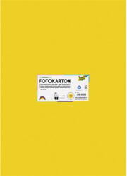  Dekorkarton, 2 oldalas, 50x70 cm, 300 g, 10 lap, FOLIA, aranysárga (6115) - nyomtassingyen