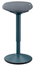 Leitz Állószék, billenő, ergonomikus, LEITZ "Ergo Active", sötétszürke (65450089) - nyomtassingyen