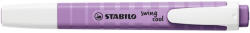 STABILO Szövegkiemelő, 1-4 mm, STABILO "Swing Cool NatureCOLORS Wildflowers", szürkéslila (275/162) - nyomtassingyen