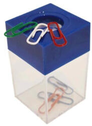  Gemkapocstartó, mágneses, átlátszó-kék (DEA0570) - nyomtassingyen