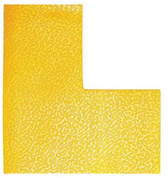 Durable Padlójelölő matrica, 100 mm, DURABLE "L", sárga (170204) - nyomtassingyen