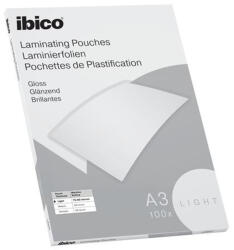 Ibico Meleglamináló fólia, 80 mikron, A3, fényes, IBICO "Light (627311) - nyomtassingyen
