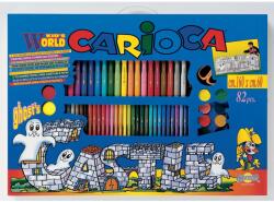 Кариока Carioca Комплект за оцветяване CARIOCA Kid's World 72 части