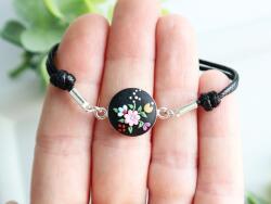 Atellier Wearable Art Set argint Midnight Bloom - brățară