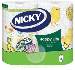 Nicky Húsvéti Papírkéztörlő 2R. 2tekercs