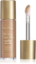 Too Faced Born This Way Super Glow bronzosító folyékony élénkítő árnyalat Golden Mocha 30 ml