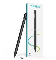 Metapen Google Pixel Tablet PEN G1 érintő ceruza aktív, Type-C + póthegy, FEKETE (ME-USI702) (ME-USI702)