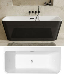 Besco VARYA B&W szabadonálló kád - szerelvenycenter - 633 900 Ft