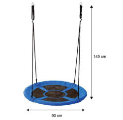  Fészekhinta-90 cm-es-kék-sátor nélkül (HOP1001103-1)