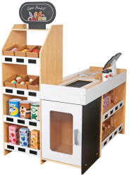  Játék fa szupermarket kiegészítőkkel (HOP1001765)