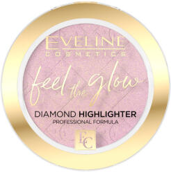 Eveline Feel the Glow Diamond highlighter /03 rose gold