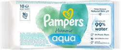 Pampers Harmonie Aqua nedves törlőkendő - 10 db