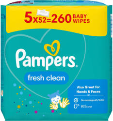 Pampers Fresh Clean nedves törlőkendő - 260 db
