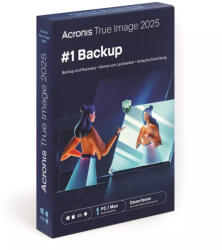 Acronis True Image 2025 Standard (3 eszköz / Lifetime) (EU) (Elektronikus licenc) - vrsoft