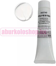 AKEMI szinező paszta poliészter, epoxi-akrilát alapú kőragasztóhóz FEHÉR 30ml (11003)