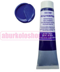 AKEMI szinező paszta poliészter, epoxi-akrilát alapú kőragasztóhóz KÉK 30ml (11012)