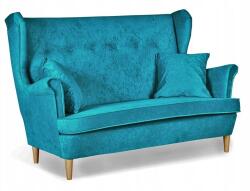  Ari Skandináv Stílusú Karosszékes Kanapé, Nem Átalakítható, Family Furniture, Kék - pepita - 174 766 Ft